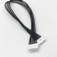 5024390300 5024390600 5024390800 5024390600 Molex 2.00mm Clickmate 3Pin 6P 8Pin Crimp UL1061 22AWG Black Cable Assembly