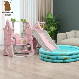 New Style Tree Theme Kids Swimming Pool Slide Indoor Water Slide For Home Play