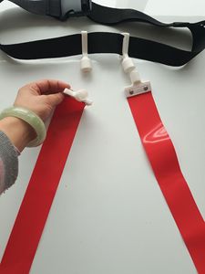 Nouveau sport réglable drapeau Football ceintures drapeau Football <span class=keywords><strong>ceinture</strong></span> ensemble-réglable drapeau Football ceintures avec autocollant boucle - Product Image 3