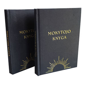 Cuaderno de Tela Personalizado, Diario de Tapa Dura, Libreta de Lino, Agenda, Diario con Logotipo en Relieve Dorado - Product Image 1