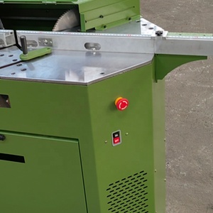 Machine de découpe de moulage de cadre Ps Machine de découpe pneumatique de moulage de cadre en aluminium en bois à Double scie à <span class=keywords><strong>45</strong></span> degrés - Product Image 3