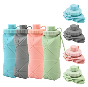 خدمة Alibuy على الإنترنت 24 ساعة الأكثر مبيعًا كوب ماء قابل للطي سيليكون وكيل شراء - Product Image 1