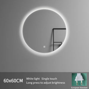 Espejo de Baño Moderno de 60 cm con Luz LED Inteligente, Pantalla Táctil, Retroiluminado, de Pared, para Hoteles, con Función de Iluminación - Product Image 3