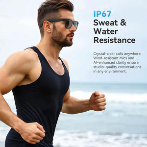 Kacamata Pintar OEM yang Dapat Disesuaikan, Pemutar Musik, Rekaman Audio, Terjemahan Bahasa AI Real-Time, Kacamata Hitam Pelindung UV - Product Image 5
