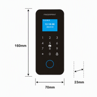 Serrure de Porte Extérieure Étanche à Empreinte Digitale avec Clavier et Code Carte pour Accès aux Portails et Entrées de Parking - Fournisseur Chinois
