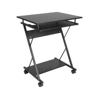 Bureau d'ordinateur moderne et minimaliste en gros avec étagère, cadre métallique, mini-bureau d'apprentissage, table d'ordinateur pour la maison