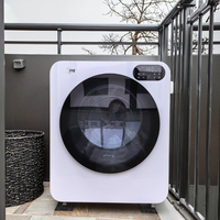 Allsing Sèche-linge électrique rapide Mini-sèche-linge portable en acier inoxydable pour l'appartement Aucune installation requise Rafraîchissant