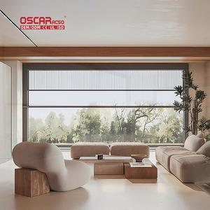 Fenêtres et portes coulissantes à double vitrage avec isolation thermique, moustiquaire magnétique, cadre en plastique, pour maison, bureau, balcon, fenêtre à ouverture relevable - Product Image 1