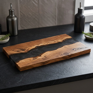 Plateau de table basse en résine de bois de manguier, vente en gros |   Meubles en époxy faits à la main - Product Image 2