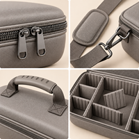 Étui rigide personnalisé en EVA pour équipement et accessoires de pêche avec séparateurs amovibles, design portable, taille, couleur, logo OEM