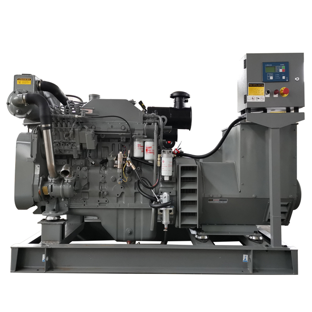 75KW Alternator Powered Marine Generator 50Hz Frequency with 400V DC Output 230V/12V Rated Voltage