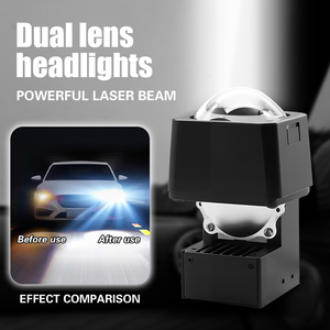 Yükselen son far yükseltme yüksek düşük işın Mini 1.5 inç LED modülü <span class=keywords><strong>Lens</strong></span> Matrix Biled projektör <span class=keywords><strong>Lens</strong></span> 1.5 inç Biled <span class=keywords><strong>Lens</strong></span> - Product Image 4