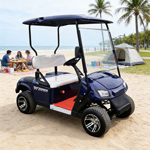 Carrito de Golf Eléctrico de Bajo Consumo, Vehículo Silencioso para Campos de Golf, Zonas Panorámicas y Parques - Product Image 1