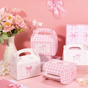 El Popular Producto en Línea Es una Caja <span class=keywords><strong>de</strong></span> Regalo con Diseño <span class=keywords><strong>de</strong></span> Lazo <span class=keywords><strong>Rosa</strong></span> para Dulces y Pasteles, Apta para Niñas - Product Image 3