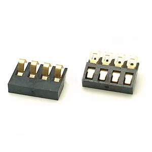 Conector de batería de resorte SMT Paso de 2,0 MM 2 3 4 5 6 7 8 pines Contacto macho Conector de carga de energía <span class=keywords><strong>Contactos</strong></span> Chapado en oro - Product Image 3