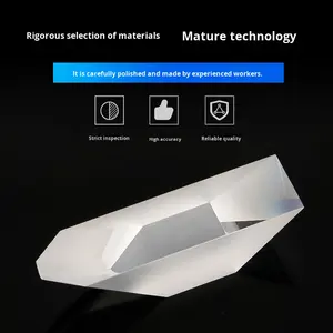 정밀 빔 이미징 및 오프셋에 맞춤식 1 년 보증 기능을 갖춘 고정밀 광학 유리 프리즘 코어 - Product Image 3