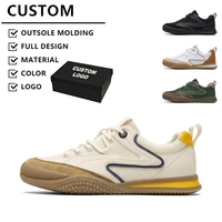 Chaussures de sport décontractées pour hommes en microfibre et maille, basses, à lacets, respirantes, légères, antidérapantes, confortables, OEM