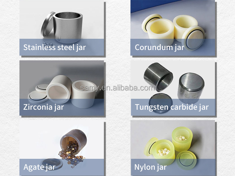 Лабораторное высокоэффективное оборудование для майнинга Samy SQM-10L, оборудование для сухой и влажной шлифовки, Планетарная шаровая мельница, цена