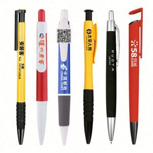 Advertising Gift <b>Cheap</b> Custom Logo Printed Westin Hilton Hotel Retractable Click Soft Rubber Coated Plastic Promotional Ball <b>Pen</b> - Product Image 1