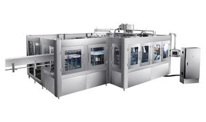 Machine de remplissage automatique électrique monobloc 3 en 1 XGF24 24 8 <span class=keywords><strong>la</strong></span> <span class=keywords><strong>plus</strong></span> populaire pour les emballages en plastique de boissons embouteillage d'<span class=keywords><strong>eau</strong></span> <span class=keywords><strong>pure</strong></span> - Product Image 2