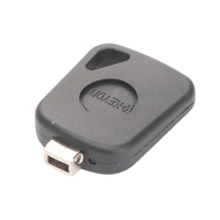 Coque de clé de voiture universelle KEYDIY KD avec support de puce 02, compatible avec toutes les lames KD 02, lot de 10 pièces