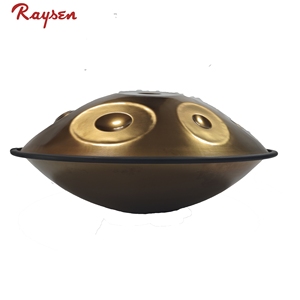 Nitrided <span class=keywords><strong>handpan</strong></span> กลอง <span class=keywords><strong>handpan</strong></span> 14(10 + 4) บันทึกทั้งหมดทำด้วยมือโดยเครื่องมือหลักกระทะ - Product Image 2