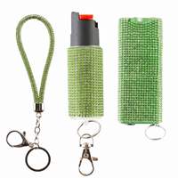 Porte-clés de défense personnelle Bling 800, compact et portable, en plastique ABS, avec lampe torche LED UV et logo personnalisé, pour bracelet femme