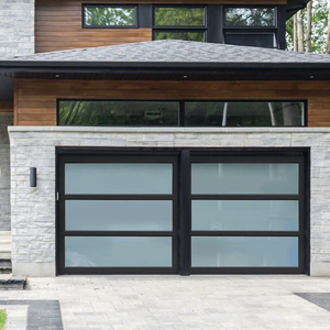 OUNA Ouverture automatique de porte de <span class=keywords><strong>garage</strong></span> en aluminium de taille standard en gros, solution fiable et abordable pour les garages résidentiels - Product Image 5