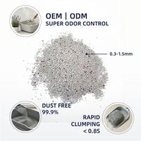 Lettiera per Gatti in Bentonite Frantumata Direttamente dalla Fabbrica - Naturale a Base di Sodio, Alta Assorbenza, Qualità Premium