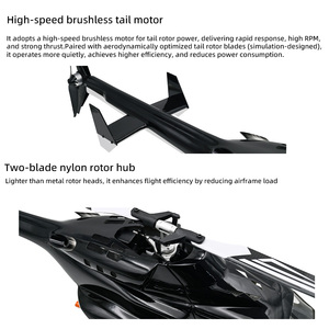 Электрический Радиоуправляемый вертолет FLYWING Airwolf V3 готов к полету с GPS и автоматическим возвратом батареи - Product Image 4