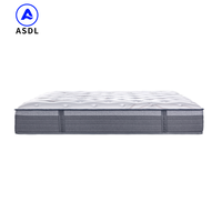 5-Sterne Luxus-Hotel Orthopädische Matratze Online Bestellbar mit Box King Size Queen Bett 12 Zoll Memory-Schaum Taschenfederkernmatratze