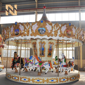 Carrusel de Lujo Nova Rides de 16 Asientos, Carrusel Eléctrico para Niños, Carrusel Blanco con Caballos, Precio de Compra - Product Image 5