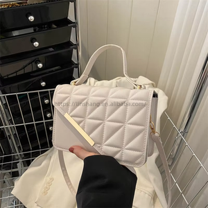 Wholesale Women's Embroidery Small Bag Single Shoulder Crossbody Popular Texture Handheld Small <b>Square</b> Design Polyester - Product Image 3