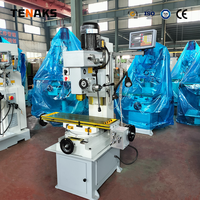 Machine de perçage et de fraisage verticale multifonctionnelle TENAKS ZX50C, perceuse de table pour perçage, fraisage et taraudage