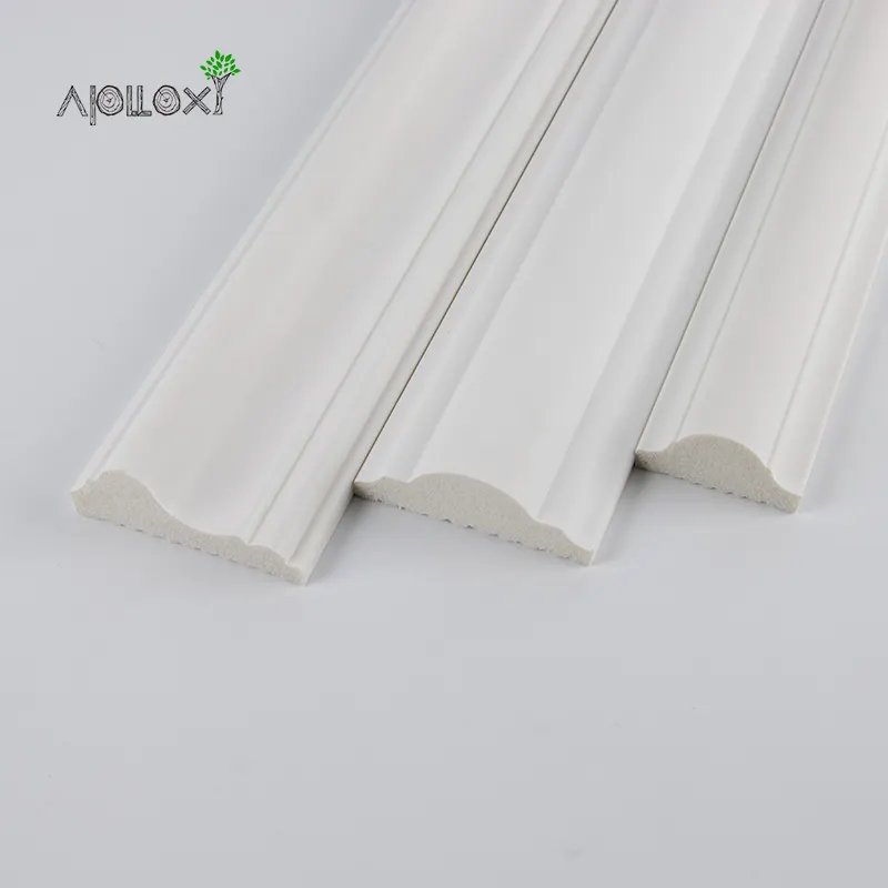 Apolloxy decorazione soffitto Coners modanatura poliuretano plastica balaustra sala da pranzo all'aperto sedia binario schiuma rivestimento modanatura