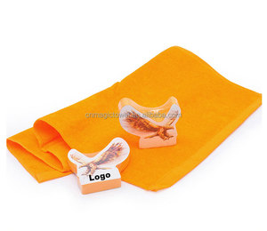 Di alta qualità in morbido cotone viso asciugamano personalizzato con logo ricamo sport gym all'ingrosso compressa viso magico asciugamano - Product Image 5