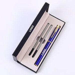 Custom Metal <b>Roller</b> Gel Ink Pen Logo Printed Promotion Corporate Activity Business Gift Pens for Thanksgiving Valentine's Day - Product Image 1