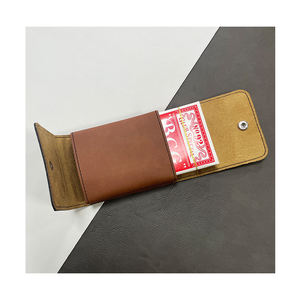 PULSEN Handgefertigter Modischer Laser-Gravur Blanko-Leder Tarotkartenhalter Laserfähiges Kunstleder Spielkarten-Etui - Product Image 2