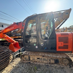 รถขุดไฮดรอลิกแบบตีนตะขาบฮิตาชิ ZX60 ขนาด 6 ตัน สำหรับงานวิศวกรรมเทศบาล ผลิตในญี่ปุ่น คุณภาพสูงจากผู้ผลิตดั้งเดิมของญี่ปุ่น - Product Image 1