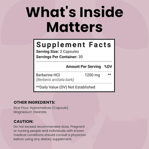 Rosebest China Hersteller Großhandel OEM Private Label Natürliche 1200mg Organische Reine Berberin HCL Extrakt Kapseln Nahrungsergänzungsmittel - Product Image 6