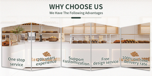 Diseño de Interiores y Mobiliario Personalizado para Panaderías Modernas con Mostradores de Exhibición de Alta Gama - Product Image 6