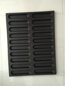 <span class=keywords><strong>Teglia</strong></span> per Panini da Hot Dog 40x60 cm / Stampo Antiaderente per Pane Francese Vassoio da Forno per Hot Dog - Product Image 5