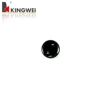 Kingwei KWT1470J12B - Zumbador Piezoeléctrico Externo de 14 mm y 12 V, Color Negro, con Sonido de 4 kHz, Montaje con Pines, para Uso Médico/Automotriz