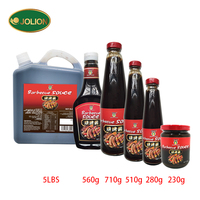 JOLION vente en gros, en vrac, ingrédients chinois, faible teneur en calories, délicieuse sauce Barbecue, marque OEM, usine, Halal, épicée, gril, Sauce Barbecue