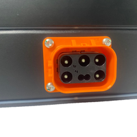 Chargeur de batterie hybride embarqué 10 kW, entrée 380 VAC monophasé/triphasé, haute efficacité 93 %, refroidissement par air