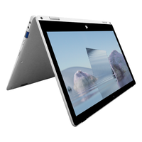 Ordinateur portable convertible YOGA 360 degrés 11,6 pouces 8 Go de RAM DDR4 128 Go de SSD Wi-Fi 2,4G/5,0G Intel Celeron Z8350 Windows 10 Pro Nouveau modèle professionnel