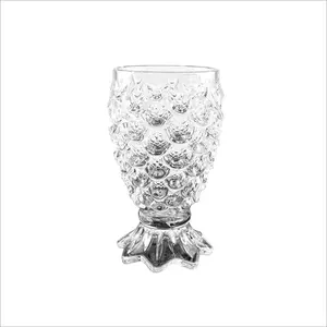 Wineglass Unique Mermaid Fish Glass Cups Embossed Scale Fish Tail Shape for Juice Wine Red Wine Glass