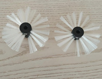 Brosse de réparation pour revêtement de tubes industriels, pour le nettoyage des tuyaux de plomberie, brosse industrielle personnalisable OEM, poils en fibres synthétiques