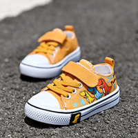 Printemps Chaussures décontractées pour enfants Toddler Boy Kids Girl Low Top Chaussures à la mode Board Chaussures respirantes