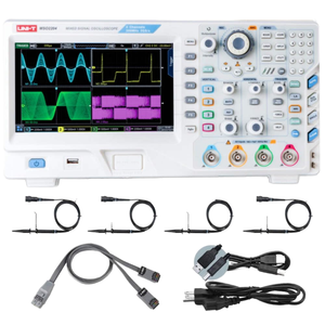 Osciloscopio Digital UNI-T MSO2204 de 200MHz, 16 Canales, Señal Mixta, Frecuencia de Muestreo de 2GSa/s, 1 Año de Garantía, Personalizable OEM - Product Image 1